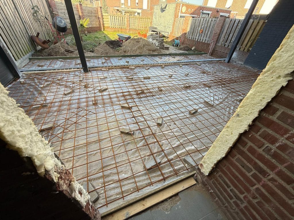 betonvloer laten storten en vlinderen Helmond